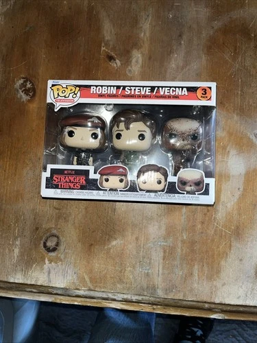 Robin, Steve, Vecna 3 Pack ~ Funko Pop Stranger Things Walmart Exclusive