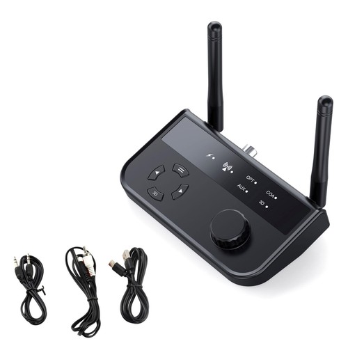 5.3 version New Bluetooth Transmitter Receiver With Lag Free Lossless Audio