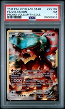 Pokemon Card Volcanion XY185 Holo XY Black Star Promo PSA 7 NM