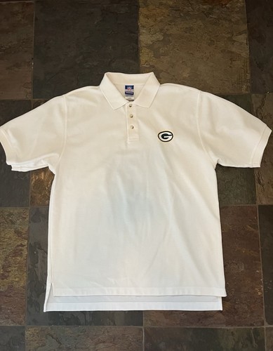 Green Bay Packers Play Dry white polo shirt - XL
