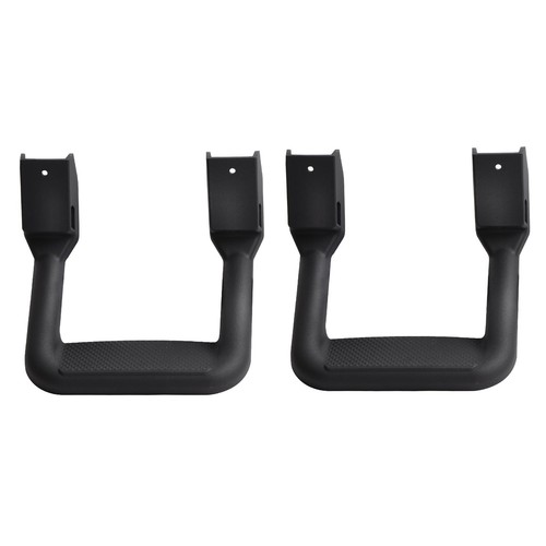 2 Pieces (1 Pair) Black Powder Coated Truck Side Step Set, Includes Mounting ... - Picture 9 of 9