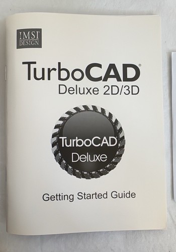 IMSI Design TurboCAD Deluxe 2D/3D Drafting/Modeling Software DVD Windows 7/XP - Photo 5/6