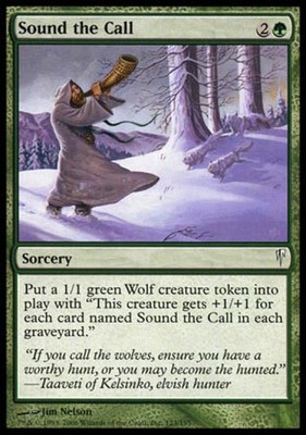 Sound the Call - CS MTG - Light Play