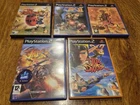 Jak & Daxter PS2 games:The Precursor Legacy, Jak 2, 3 & X, The Lost Frontier PAL