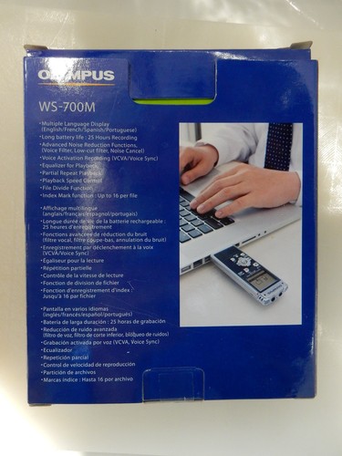 Olympus Digital Voice Recorder, Model WS-700M NEW in Box - Picture 2 of 2