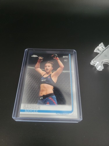2019 Topps Chrome UFC Maycee Barber Base Rookie Card! No. 56. - Picture 3 of 4
