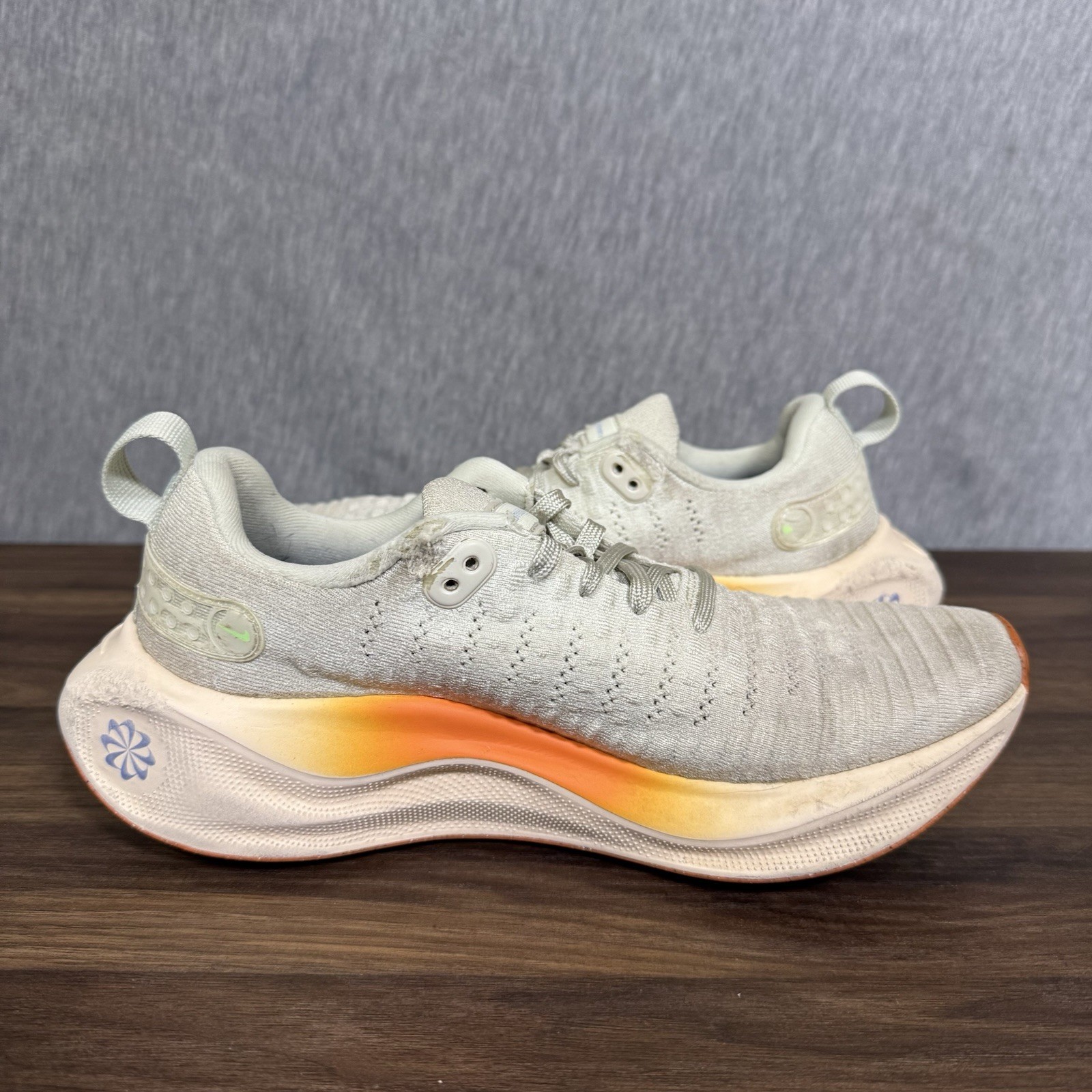 Nike ReactX Infinity Run 4 Sea Glass Safety Orang… - image 6