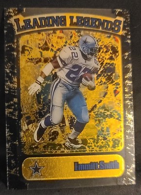 EMMITT SMITH 1998 Topps LEADING LEGENDS ! ACETATE ! DALLAS COWBOYS !