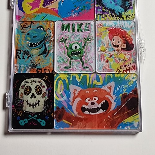 NEU Disney Magnet Set Pixar Art Magnete: Toy Story Monsters Inc Coco wird rot - Bild 3 von 4