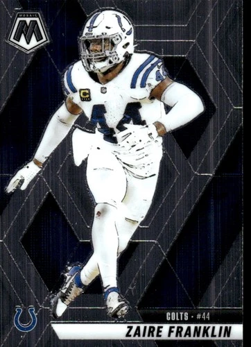 Zaire Franklin 2025 Panini Mosaic #41 Colts NFL READ FREE SHIPPING AutographDen