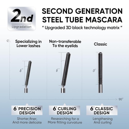 JUDYDOLL 3D Curling Eyelash Iron Mascara -Waterproof, Volumizing and Lengthening - Picture 5 of 6