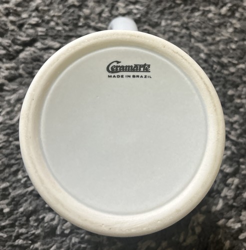 BUSCH BAVARIAN BEER LABEL BEER STEIN  ANHEUSER BUSCH MUG  CERAMARTE 5 INCHES - Afbeelding 5 van 5