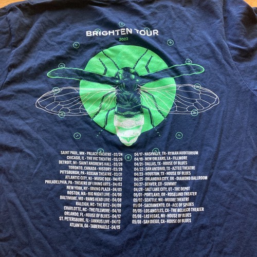 2022 JERRY CANTRELL BRIGHTEN CONCERT TOUR T-SHIRT Alice in Chains Grunge Rock - Bild 5 von 5