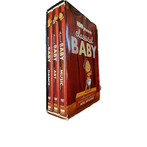 HBO's "Classical Baby" 3 DVDs. 2005. Soothing compilation of Music, Art & Dance - Picture 3 of 7