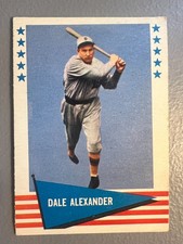 1961 Fleer Baseball Greats - Dale Alexander ( Detroit Tigers ) #91 - EX+