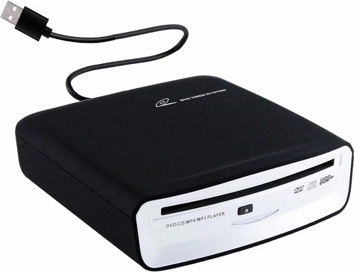 External Car Universal CD Player Machine, Vehicle External USB CD Player for Car