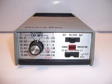 Sencore RC24 : 36 resistors & capacitors in a single switchable box with leads