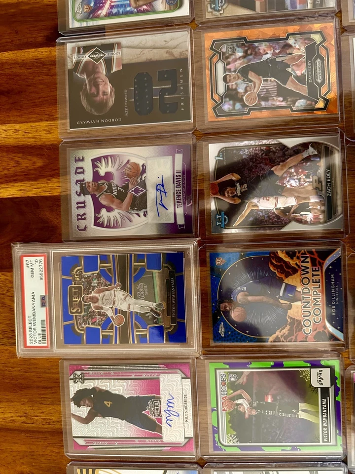 Colección Baloncesto Panini 1994-2025 Auto’s Rookies, Estrellas PSA 10 Prizm Lote 50 Foto 3 de 4