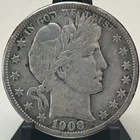 1908-S Barber Half Dollar