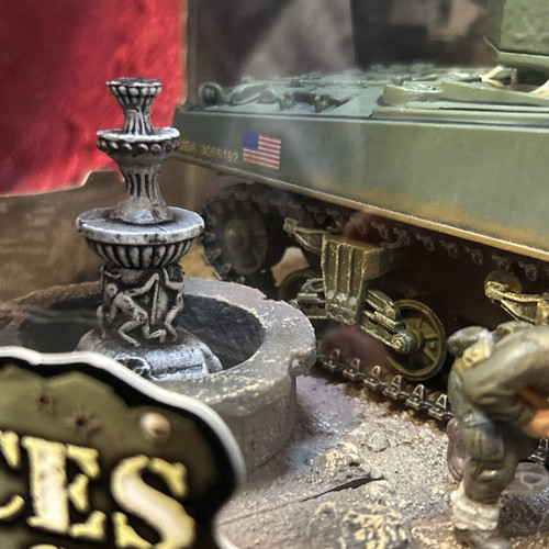 Forces of Valor 1:32 US M4A3 Sherman Tank Diorama Normandy 1944 - Picture 19 of 19