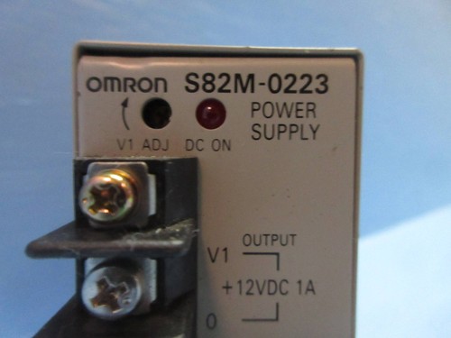 Omron S82M-0223 Power Supply 85-132 Vac Input +/- 12 Vdc Output - Picture 3 of 4