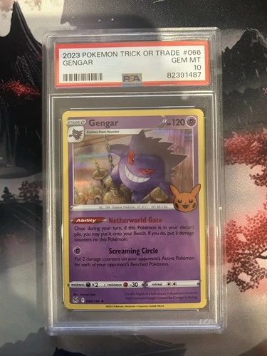 Gengar (2022 Copyright Date) 066/196 Trick or Trade