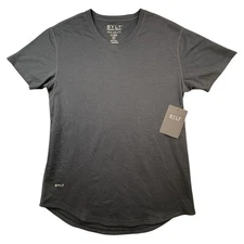 BYLT Premium Basics Men's Drop Cut Shirt Size Medium Navy NWT