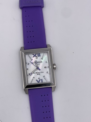 Locman Stealth R Unisex Watch 29X36Mm 241WV/335 Rubber Discounted New - Picture 8 of 8