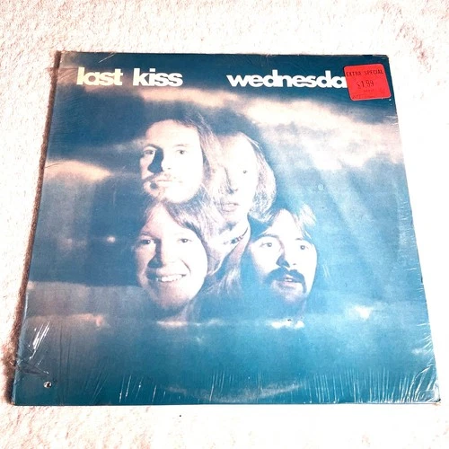 Wednesday "Last Kiss" 1974 Pop Rock LP, SEALED!, Original Sussex Pressing