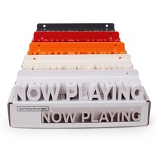 Now Playing Vinyl Record Stand - Wall Holder for Single to Triple LP - ABS Pl...