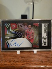 2019-20 Panini Revolution - Coby White Rookie Auto 🔥  SGC 10 Auto 10 🔥- Bulls