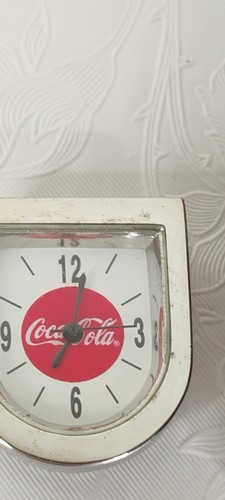 Coca Cola Mini Clock Polar Bear Soda Jerk Juke Box 2002 Needs Battery - Picture 12 of 24