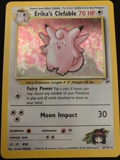 Erika's Clefable 003/132 Gym Heroes Holo