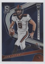 2020 Panini Chronicles Draft Picks Spectra Blue Prizm Jake Luton #23 0c2