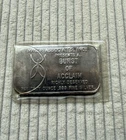 Vintage 1 oz .999 Silver Trade Unit Bar Mager Associates Burst of Acclaim
