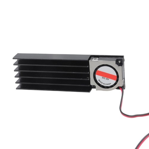Anodized Aluminum Alloy SSD Fan Coolers Reduces Thermal Throttling 5V Compatible - Afbeelding 5 van 8