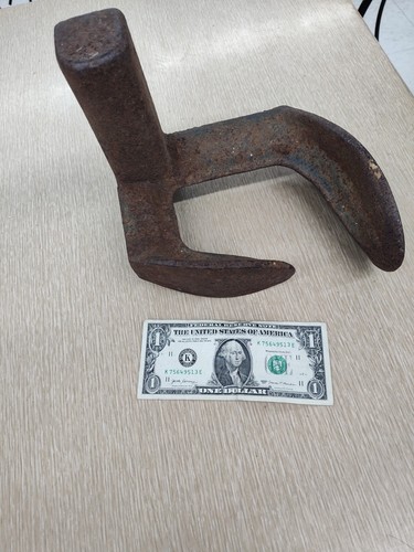 Antique Cobblers Cast Iron Anvil stand tool shoe blacksmith Signed Warranted - Picture 10 of 13