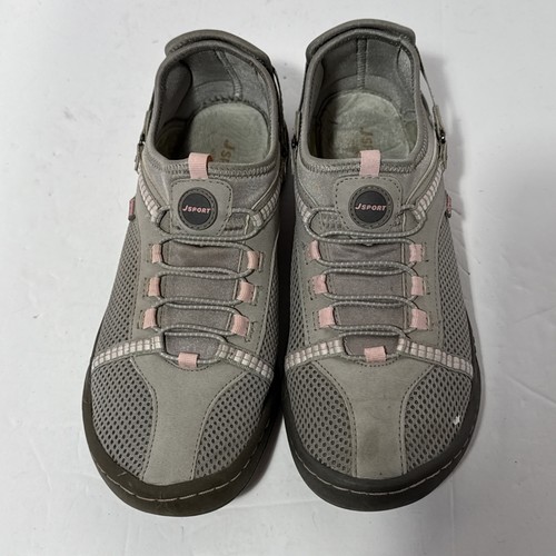 JSPORT by Jambu Womens Tahoe Encore Slop On Shoes Pink/Grey SZ-8M Pre-Owned... - Picture 8 of 15