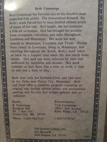 BETH CUMMINGS LITHOGRAPH AND A TIME TO WORK 120 OF 1000 1983  NEW SEALED SIGNED  - Picture 3 of 3