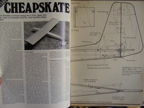 VINTAGE JOB LOT X 5 RCM&E MODEL AIRCRAFT MAGS ALL WITH ORIGINAL PLANS SEE BELOW - Picture 3 of 12