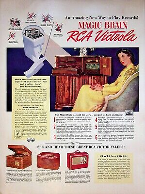 1941 advertising RCA Victor Auto Radio flyer 1941 advertising RCA Victor Auto Radio flyer