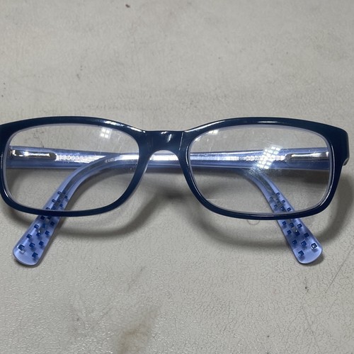 NIKE 5513 220 Eyeglass Frames Youth Blue Rimmed Frames 5513 49-16-135 - Picture 8 of 8