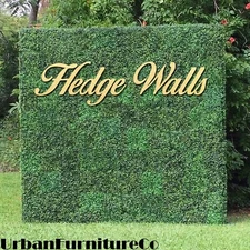 12 pack 20x20" Artificial Boxwood Mat Wall Hedge Decor Grass Privacy Fence Panel