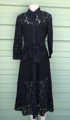 zara lace shirt dress