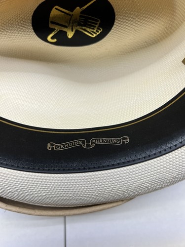 Panama Straws Hat Genuine Shantung Capas Design Made In USA Small (fast Shipping - Picture 6 of 8