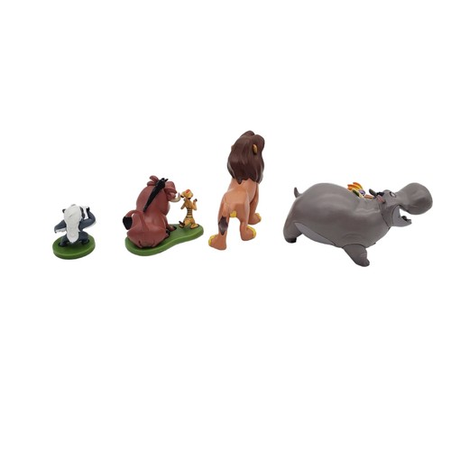 Disney Jr Lion King Simba, Beshte, Ono, 4" PVC Action Figures Cake Topper 4 pc - Picture 7 of 11
