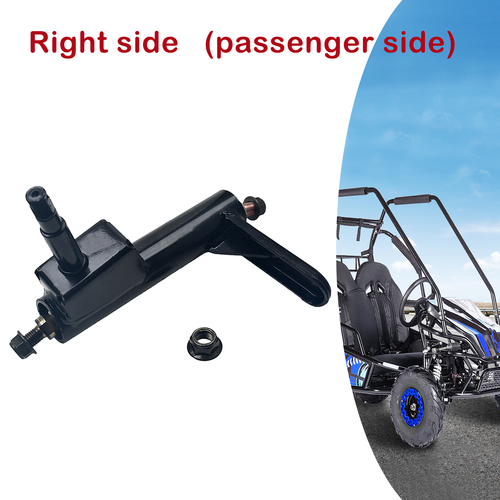 Right Spindle Steering Knuckle with Ball Joint Assembly fit Coleman KT196 196cc - Picture 6 of 11