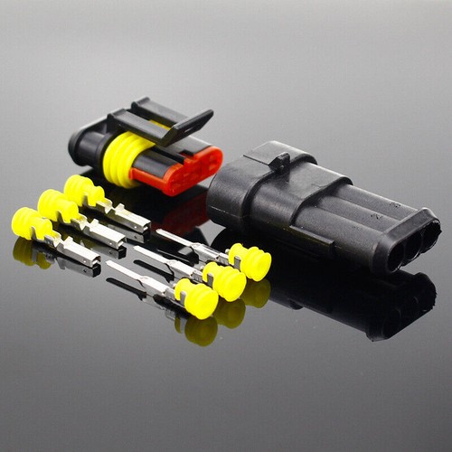 5-20 Sets 1/2/3/4/5/6 Pin Waterproof Automotive Electrical Wire Connectors Plug - Picture 25 of 32