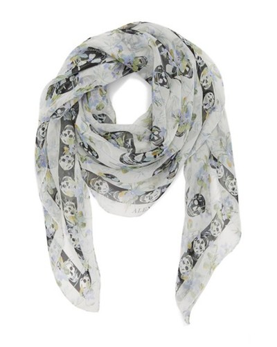 Alexander McQueen 'Rampage' Silk Scarf..