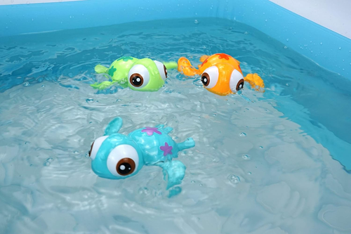 DUCKBOXX XX Wind-Up Swimming Sea Turtles Bath Toy, No Battery Mold-Free Anti-Rus - Picture 6 of 12